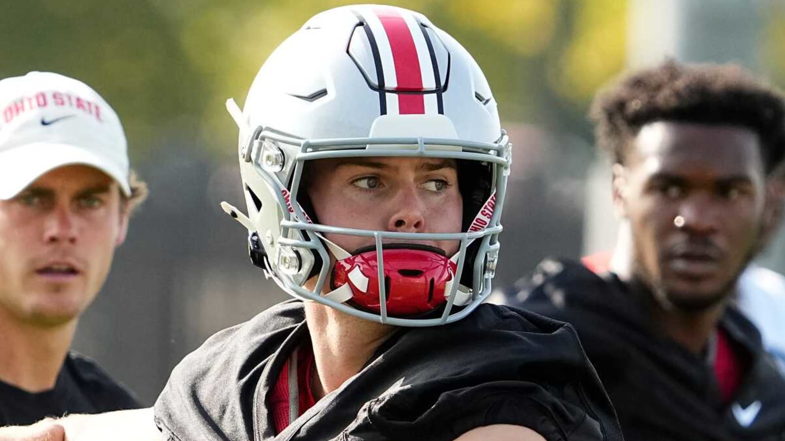 WR Emeka Egbuka raves about Ohio State's likely starting QB