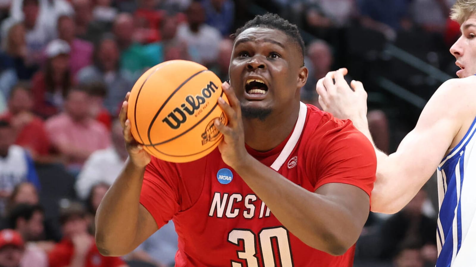 NC State coach answers whether DJ Burns would play football