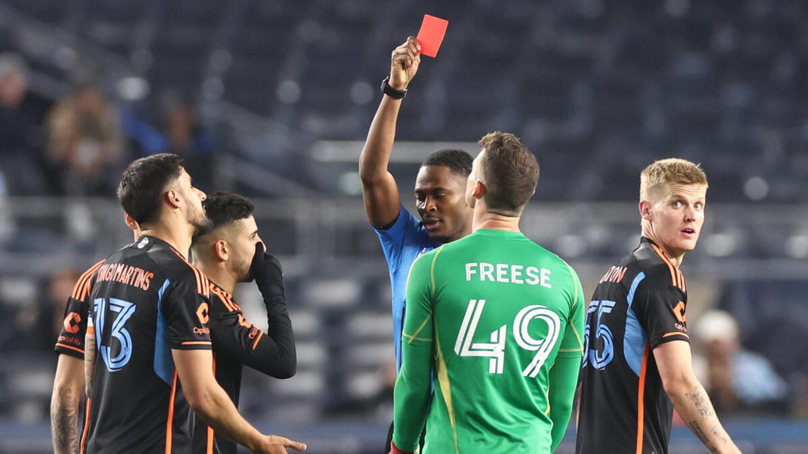 MLS replacement referees have some seeing red