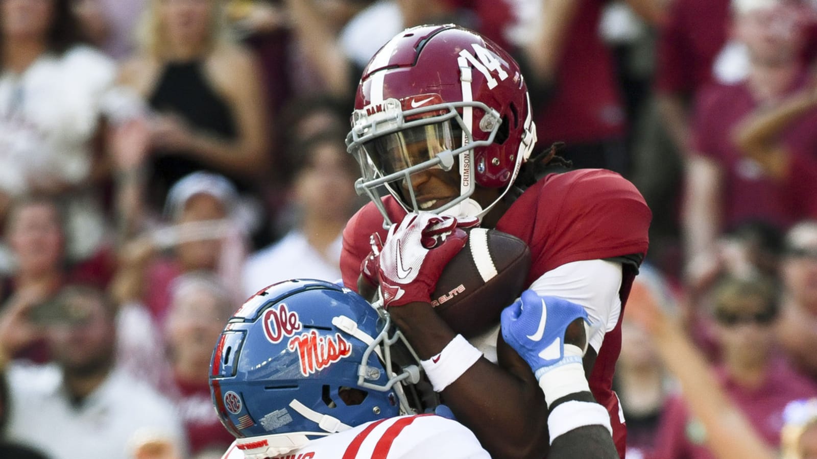 Return of Alabama wide receiver uplifting Tide players