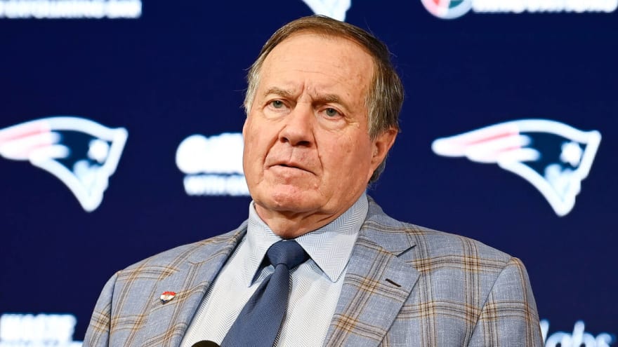 Watch: Bill Belichick reacts to Patriots drafting Drake Maye