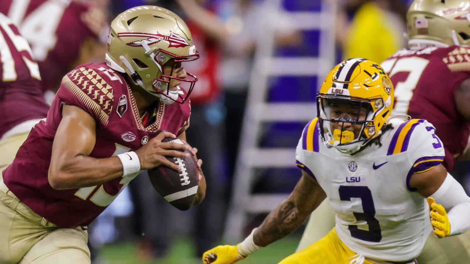 Watch: LSU loses to Florida State on unbelievable blocked extra point