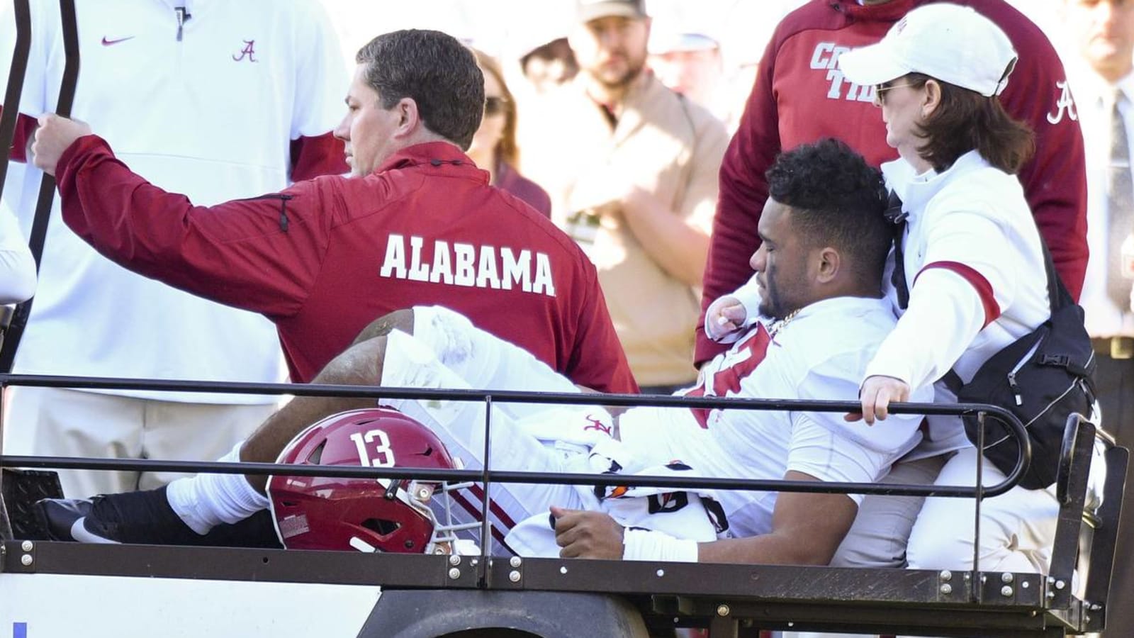 Tua out for the season after suffering serious hip injury