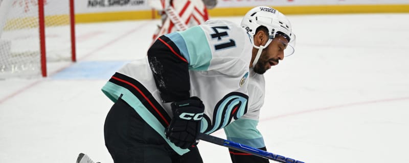 Kraken lose forward for four to six weeks