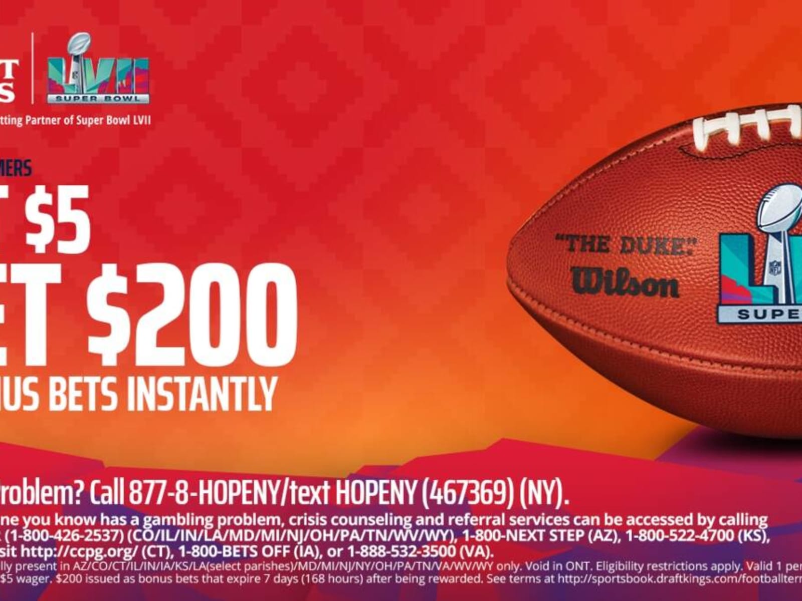 These Are DraftKings Sportsbook's 3 Super Bowl Promos - Mile High