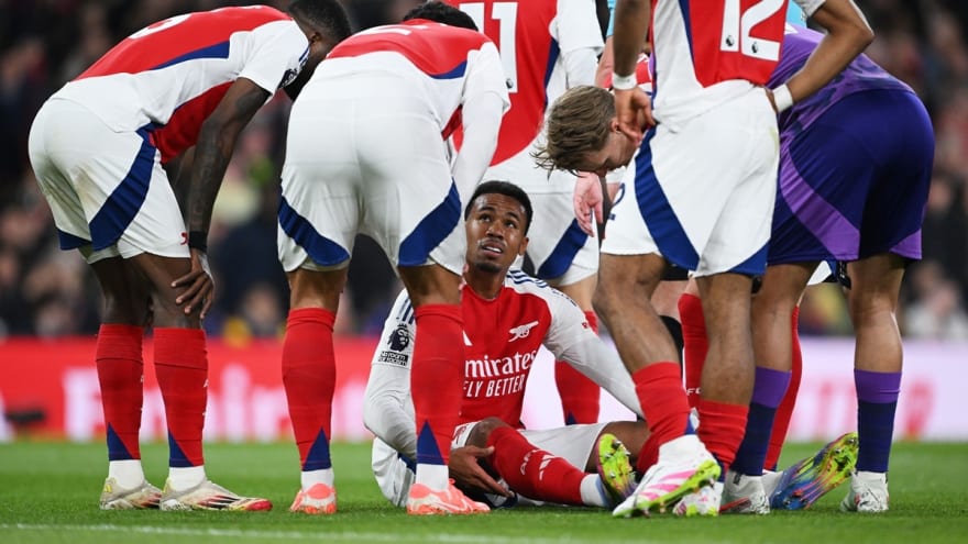 Mikel Arteta confirms Gabriel is out for several weeks