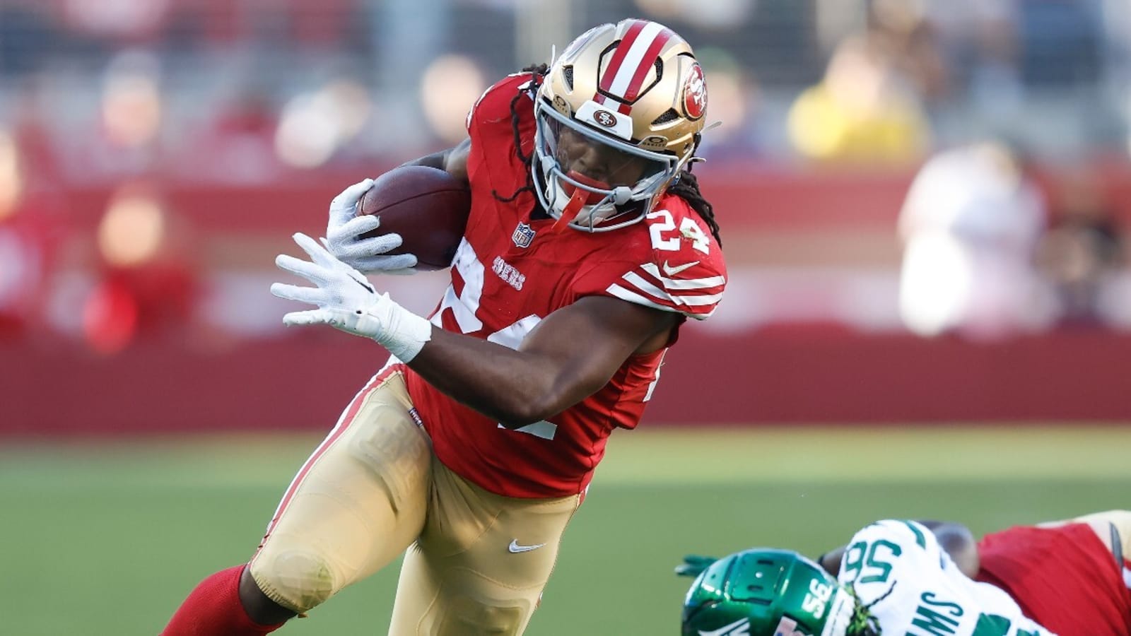 Jordan Mason cashes props filling in for injured Christian McCaffrey