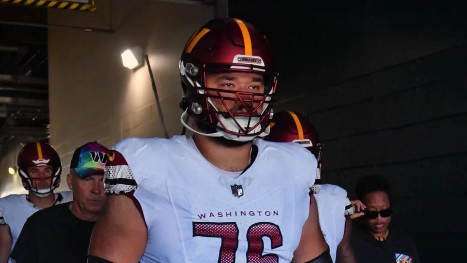 Commanders&#39; Cosmi a Bright Spot in Tough Season For Offensive Line