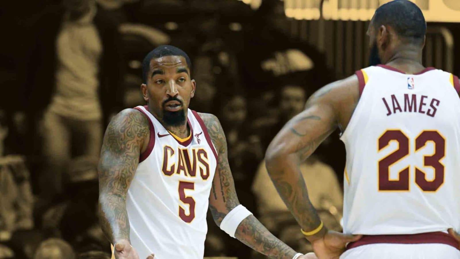 LeBron once unusually complimented JR Smith by comparing him to a dolphin: 'They’re really killers, sharks are afraid of them'