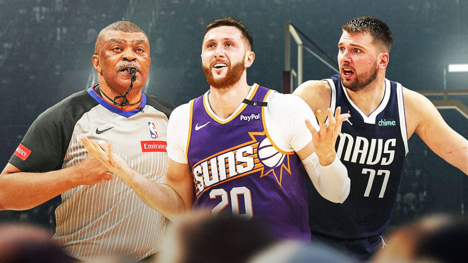 Suns center Jusuf Nurkic’s ‘surprised’ reaction to game-winning FT vs. Mavericks