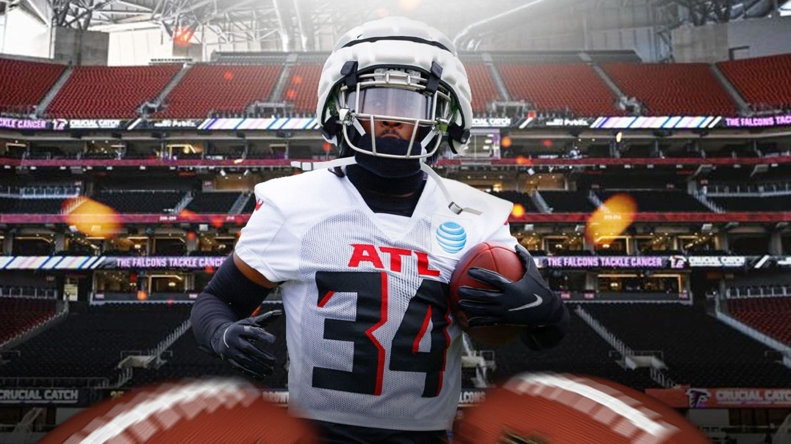 Falcons’ RayRay McCloud draws penalty after throwing punch in front of