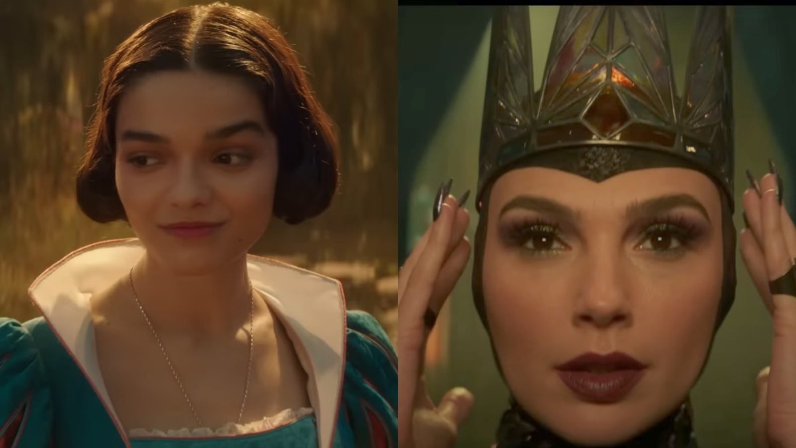 DISNEY’S SNOW WHITE Trailer Reveals Gal Gadot as the Evil Queen
