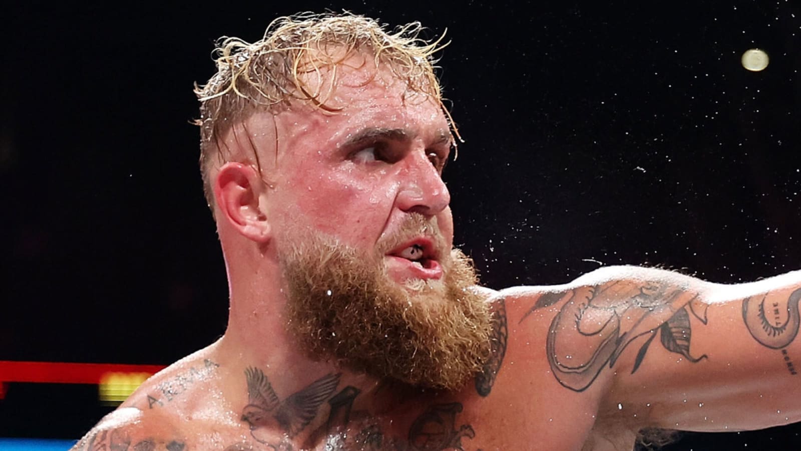 Jake Paul lands first-round knockout in pro boxing debut despite troubles following game plan