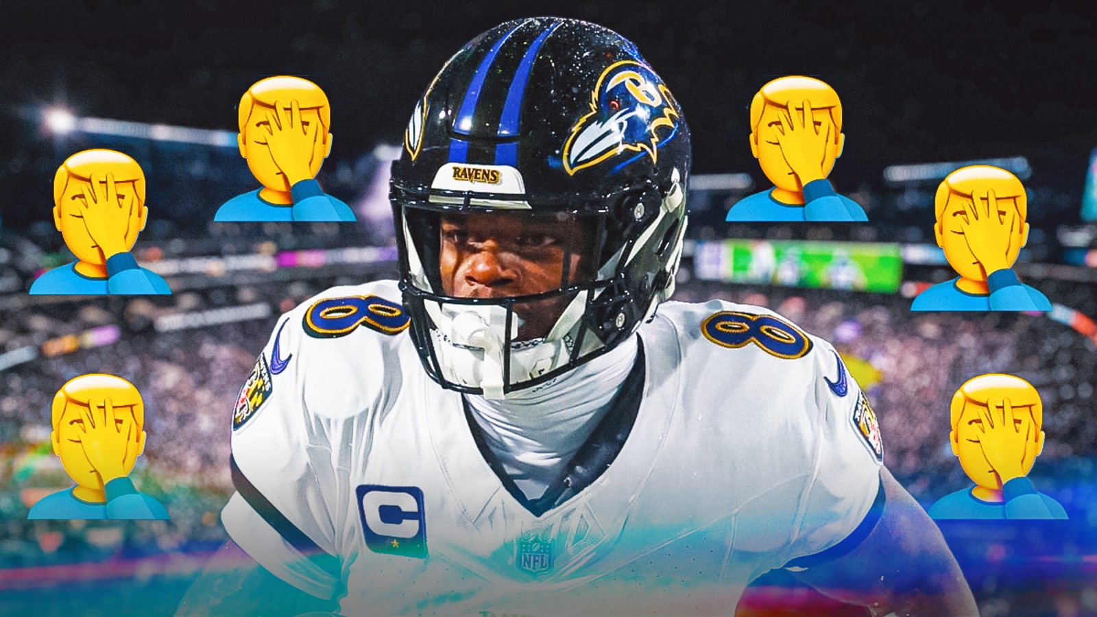 Ravens’ Lamar Jackson hits familiar playoff low vs Bills