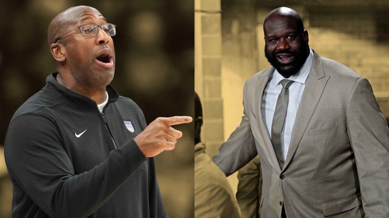 'I&#39;m not sure if Kobe is going to listen…LeBron never really did' - Shaq on Mike Brown joining the Lakers after coaching the LBJ-led Cavs