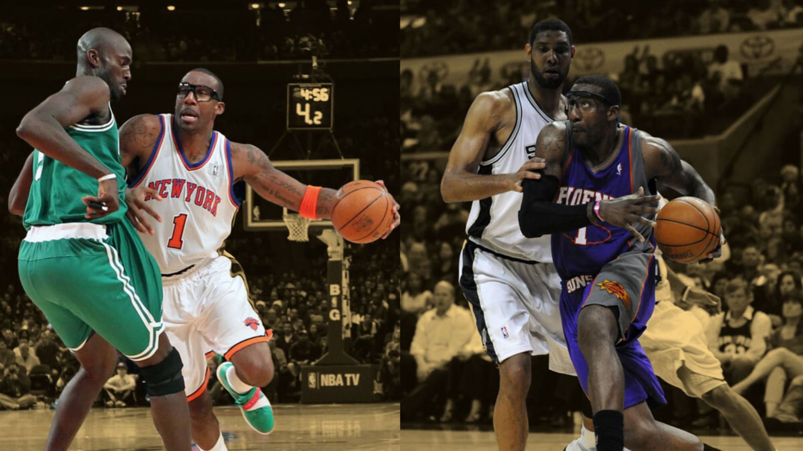 'The numbers he put up were quiet' - Amar&#39;e on why Duncan was tougher than KG