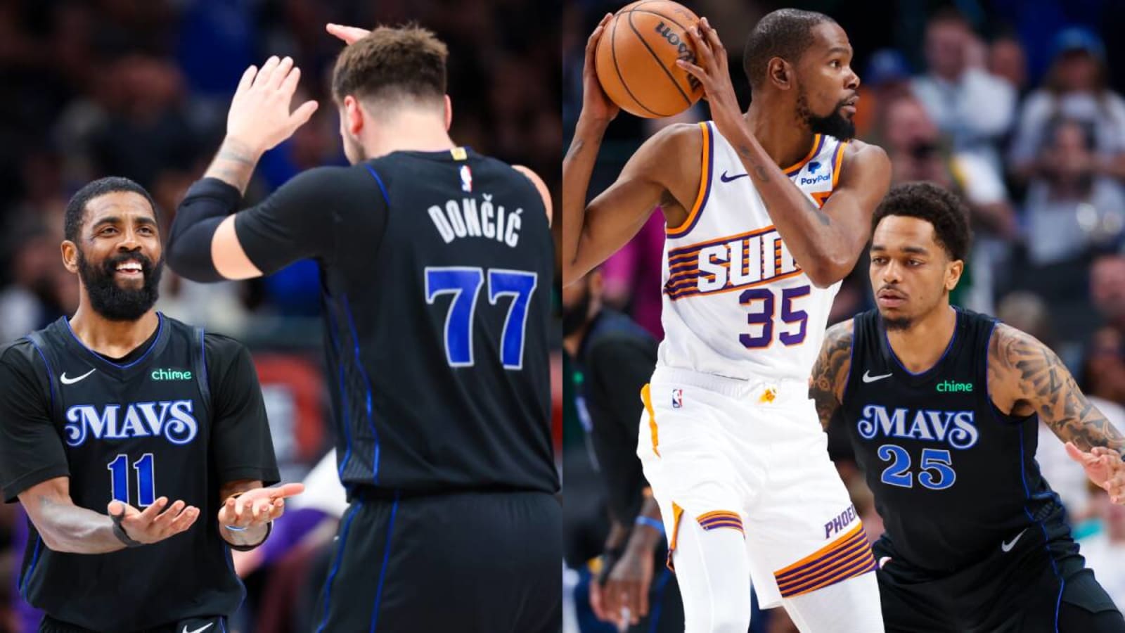 Mavs &#39;Deeper Than Ever&#39;: Luka, Kyrie Dominate Suns; P.J. Washington Locks Down KD