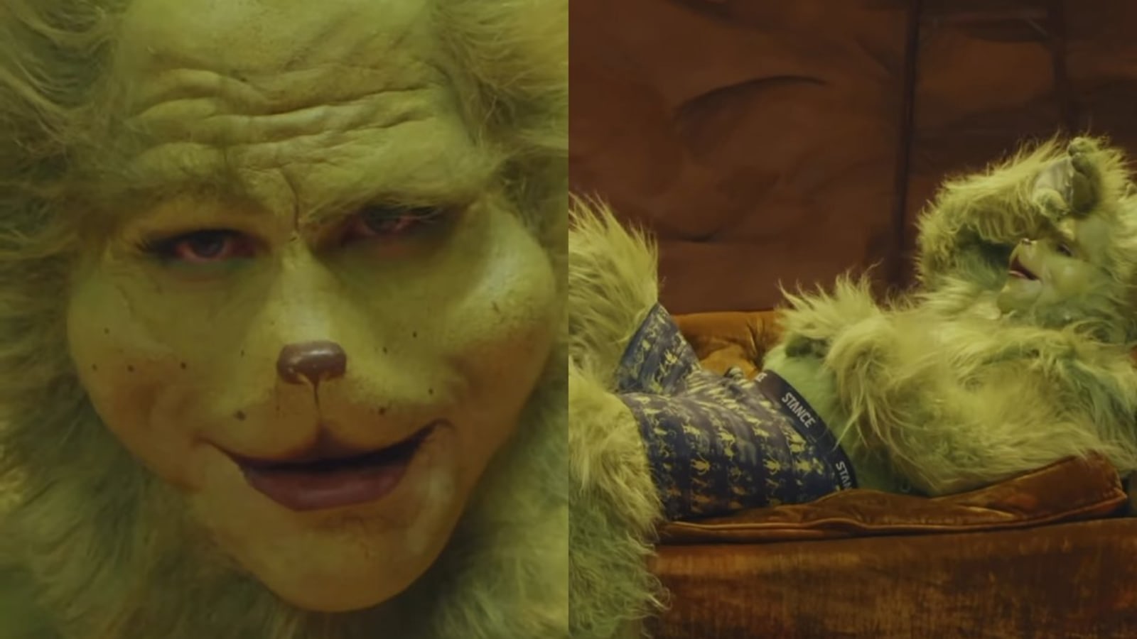 The Grinch Takes the ‘Sexiest Man Alive’ Title in an Unsettling Thirst Trap Clip