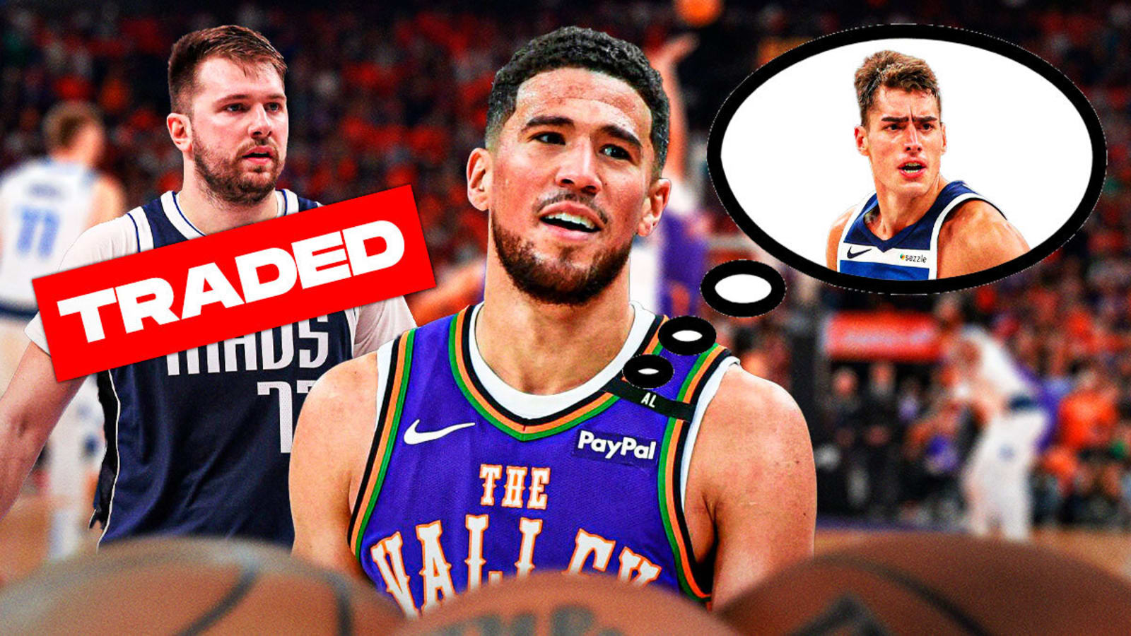 Suns’ Devin Booker trolls Mavericks after Luka Doncic trade