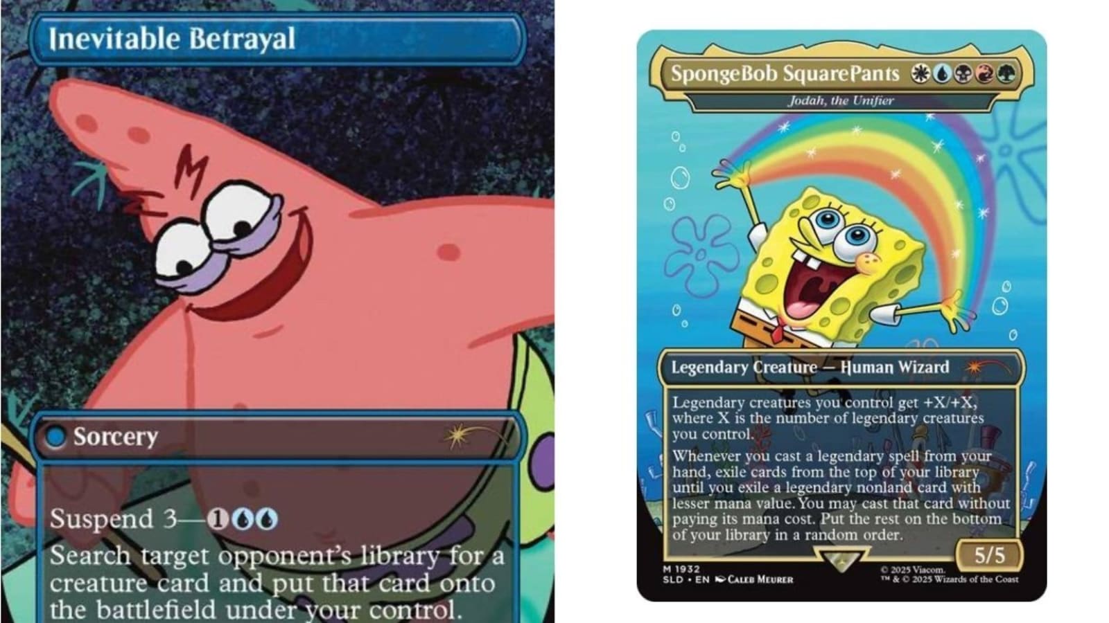 MAGIC: THE GATHERING’s SECRET LAIR Debuts New SPONGEBOB SQUAREPANTS Collection