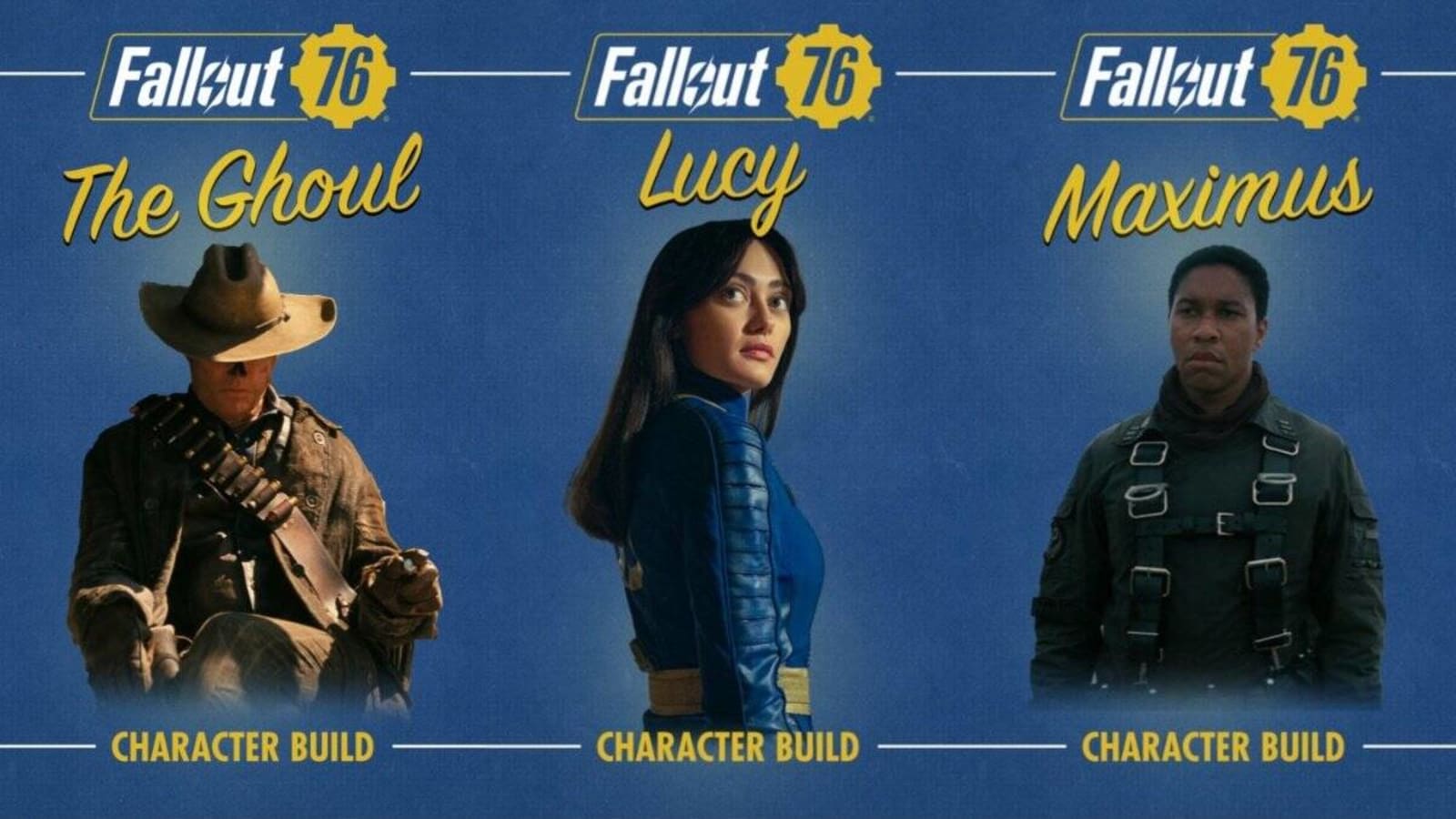Bethesda Shares FALLOUT 76 Builds for FALLOUT Series Characters