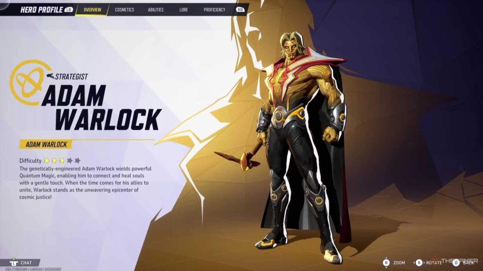 Adam Warlock: Full Skill And Abilities Guide In Marvel Rivals