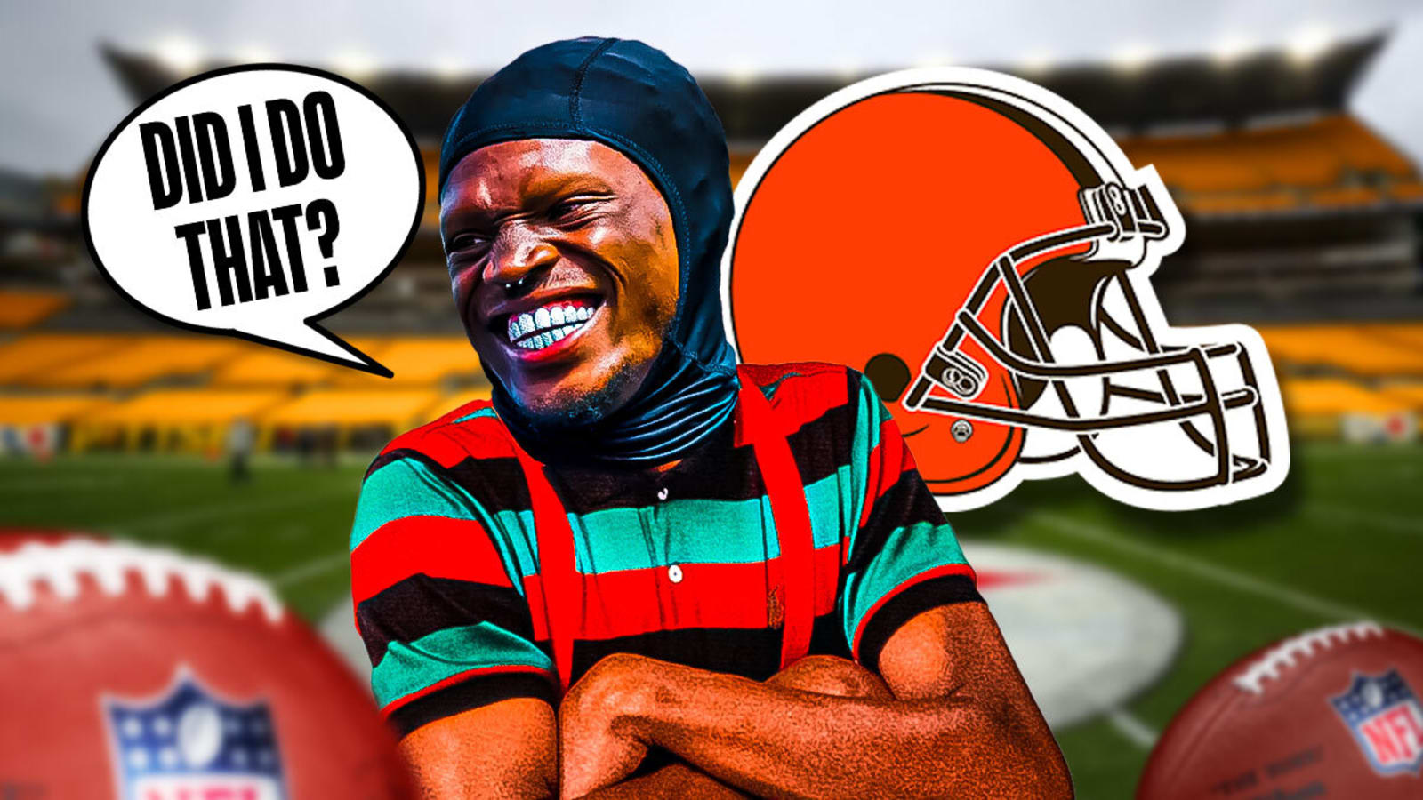 Browns’ Kadarius Toney goes viral for all the wrong reasons vs. Steelers