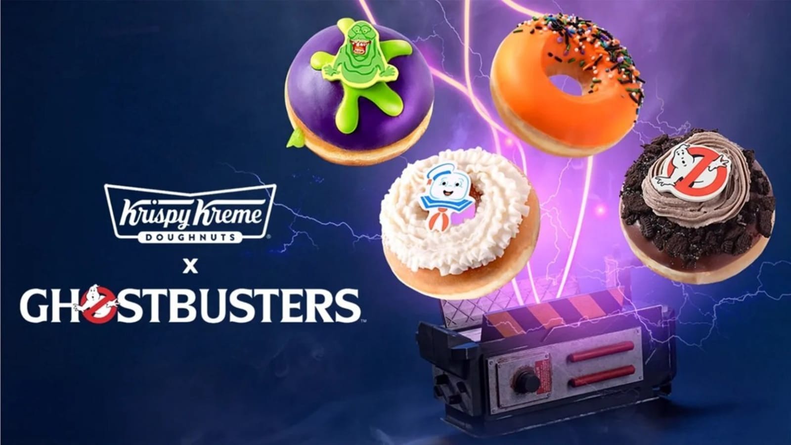 Krispy Kreme Celebrates Spooky Season with GHOSTBUSTERS Doughnuts