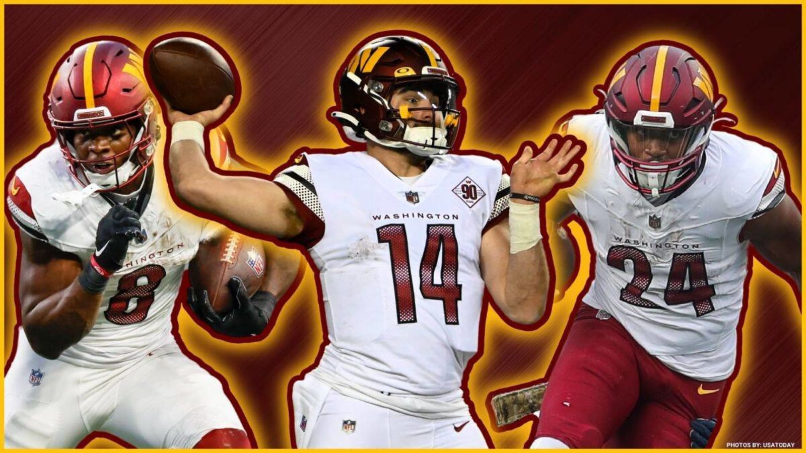 Commanders QB Sam Howell Has Two 'Really Special' Running Backs