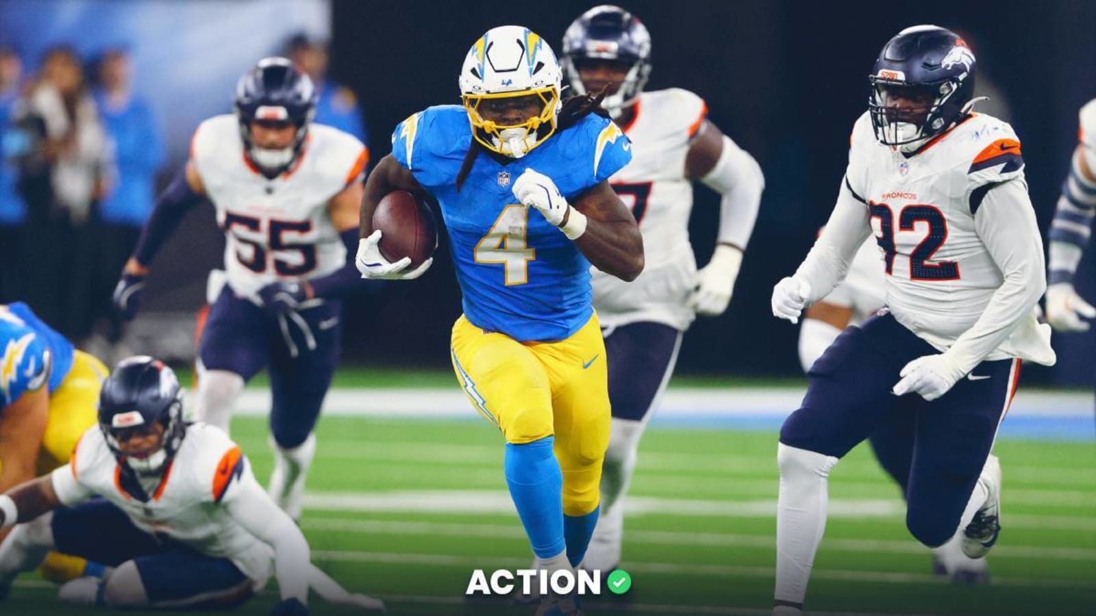 NFL PrizePicks Plays for Wild Card Saturday: Gus Edwards, Joe Mixon, Najee Harris, George Pickens