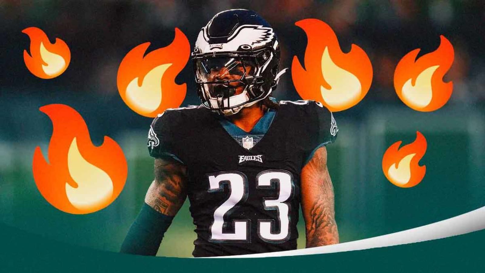 CJ GardnerJohnson’s 2word reaction to stunning Eagles reunion