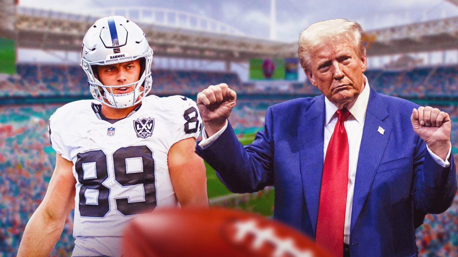 Raiders’ Brock Bowers explains Donald Trump dance celly in Week 11 loss to Dolphins