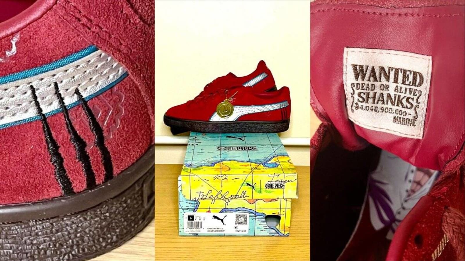 Take a Closer Look at Shanks’ Shoe From ONE PIECE x PUMA’s Collaboration