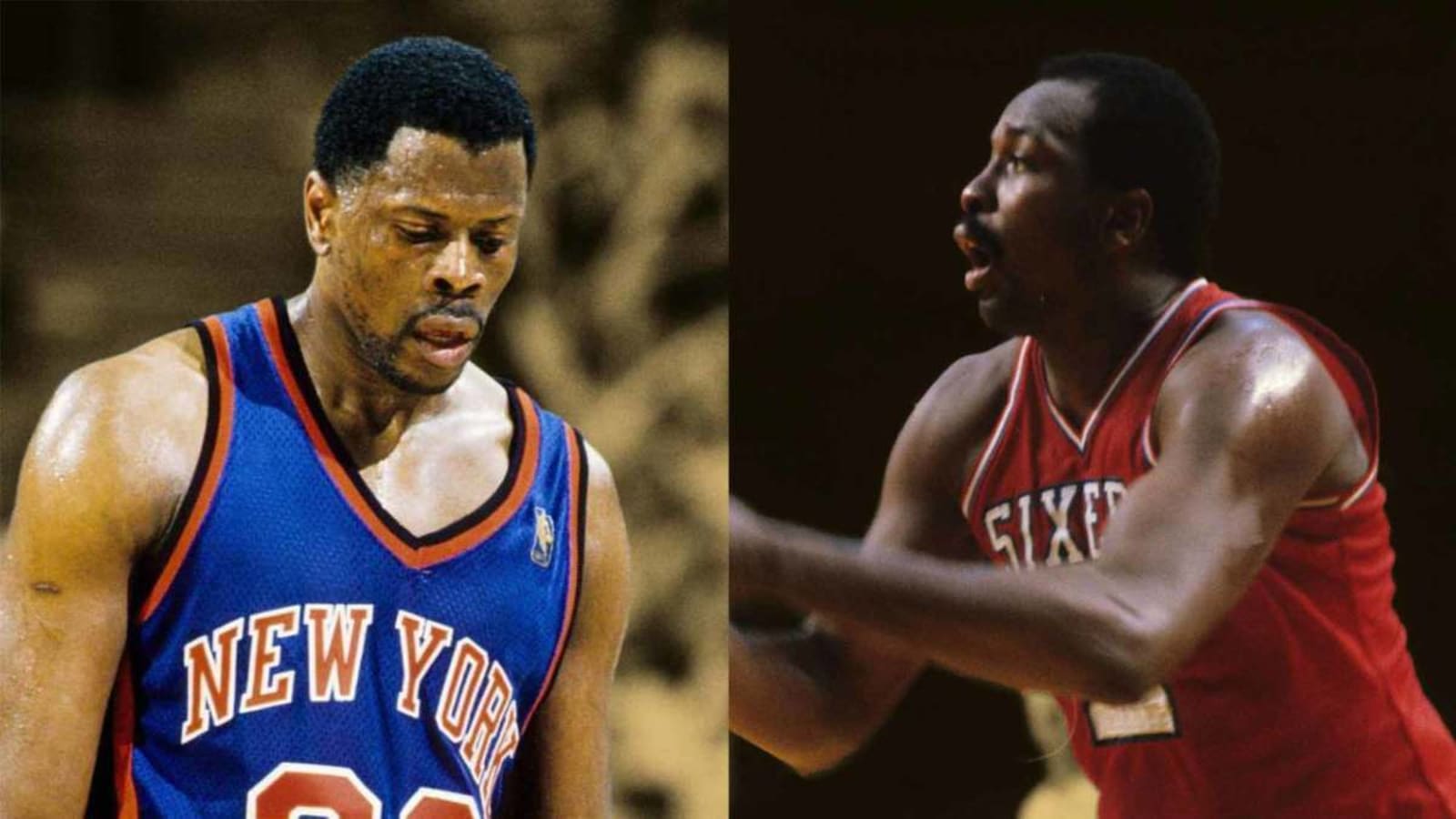 Patrick Ewing recalls how Moses Malone gave him a rude welcome to the NBA