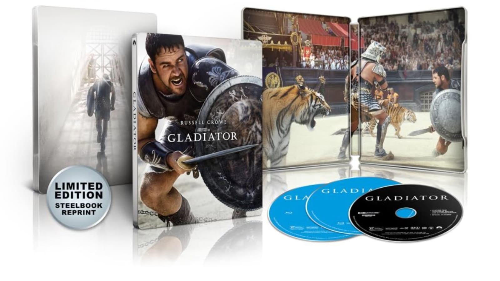 Limited Edition GLADIATOR SteelBook Releasing Before Upcoming Sequel