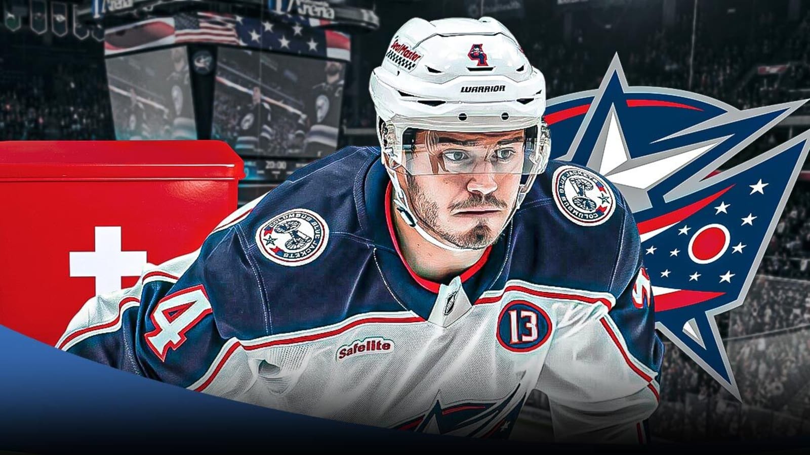 Young Blue Jackets forward gets crushing injury update vs. Jets