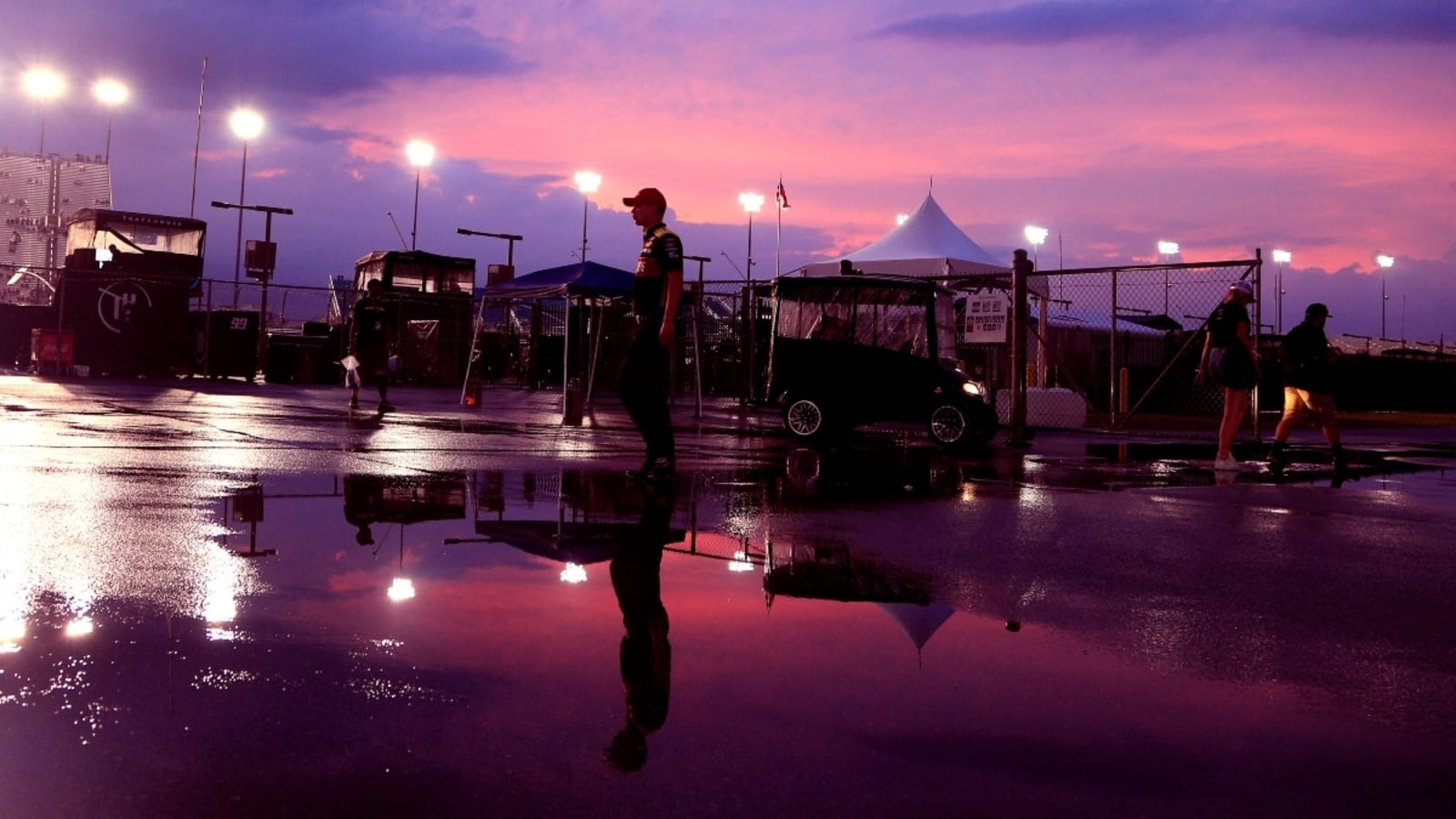 NASCAR weather report: Rain, storms in Sunday’s forecast for Nashville