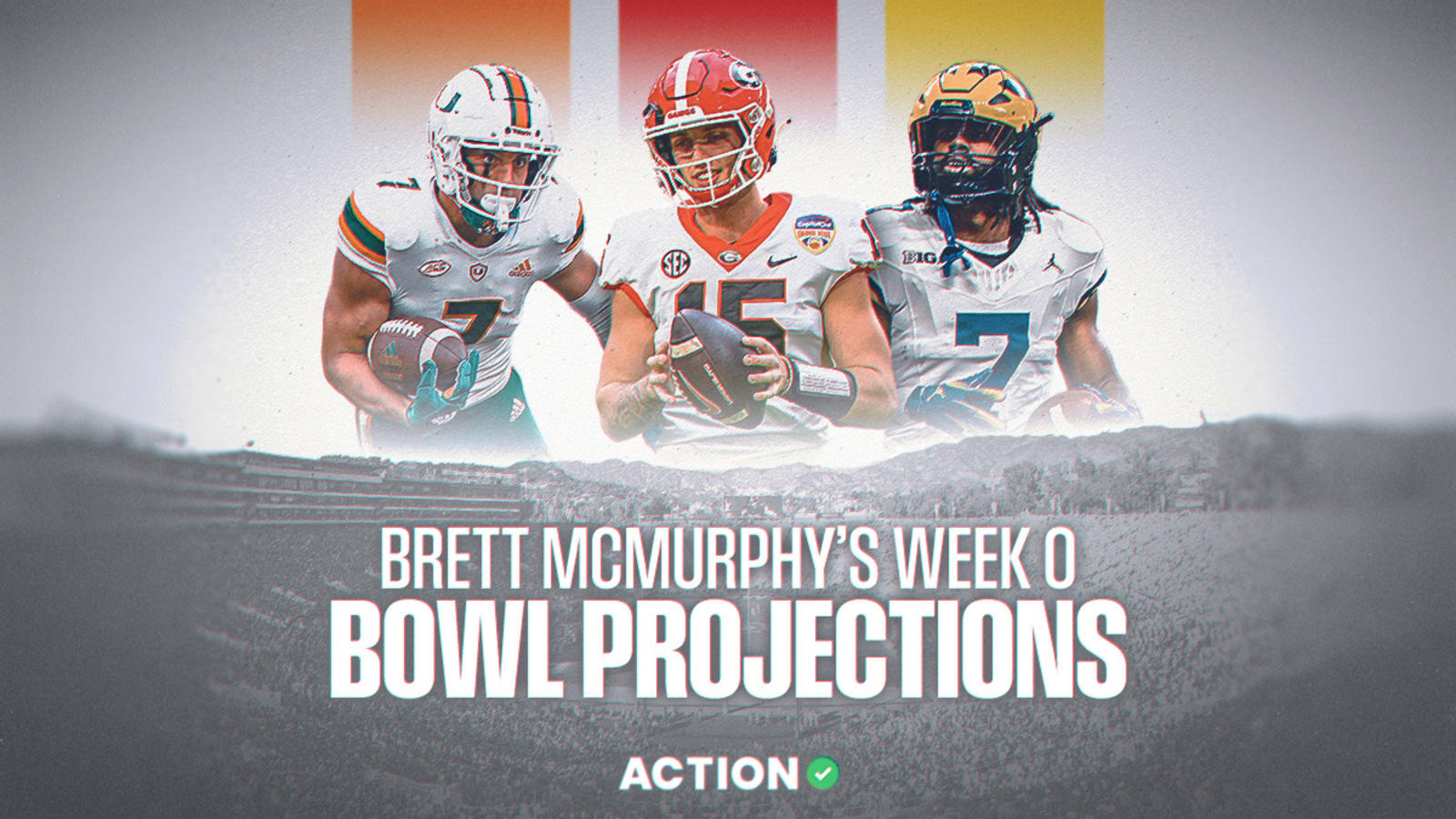 College football bowl projections: Brett McMurphy’s predictions and projected spreads for Week 0