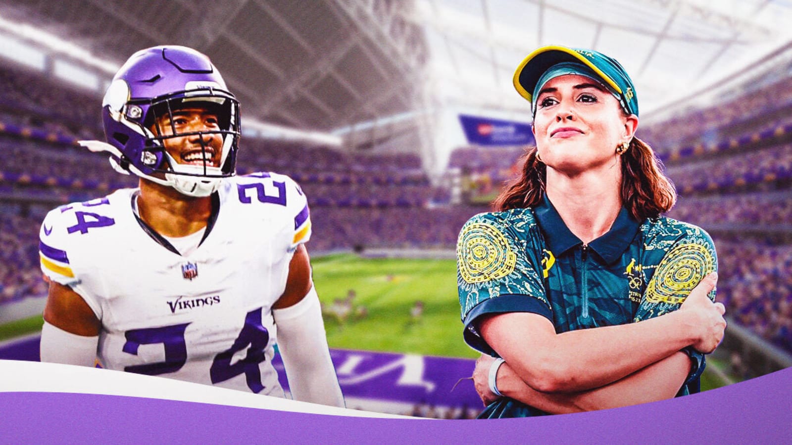 Camryn Bynum’s viral Vikings celebration brings perfect Raygun reaction