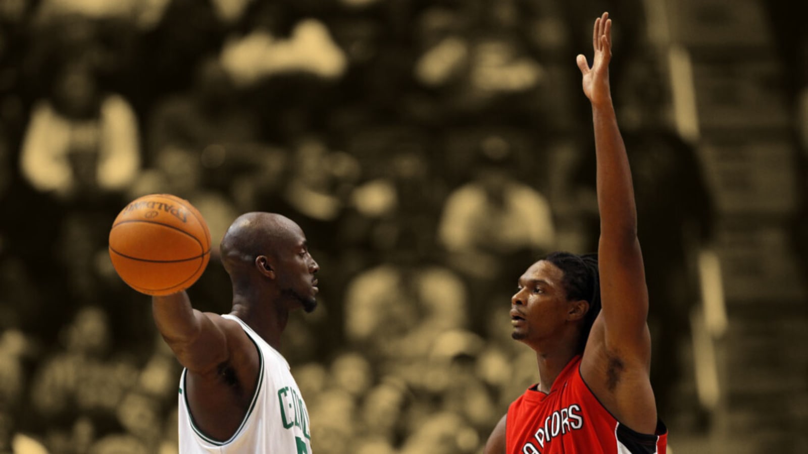 'He does play a lot like KG' - How his teammates viewed a young Chris Bosh