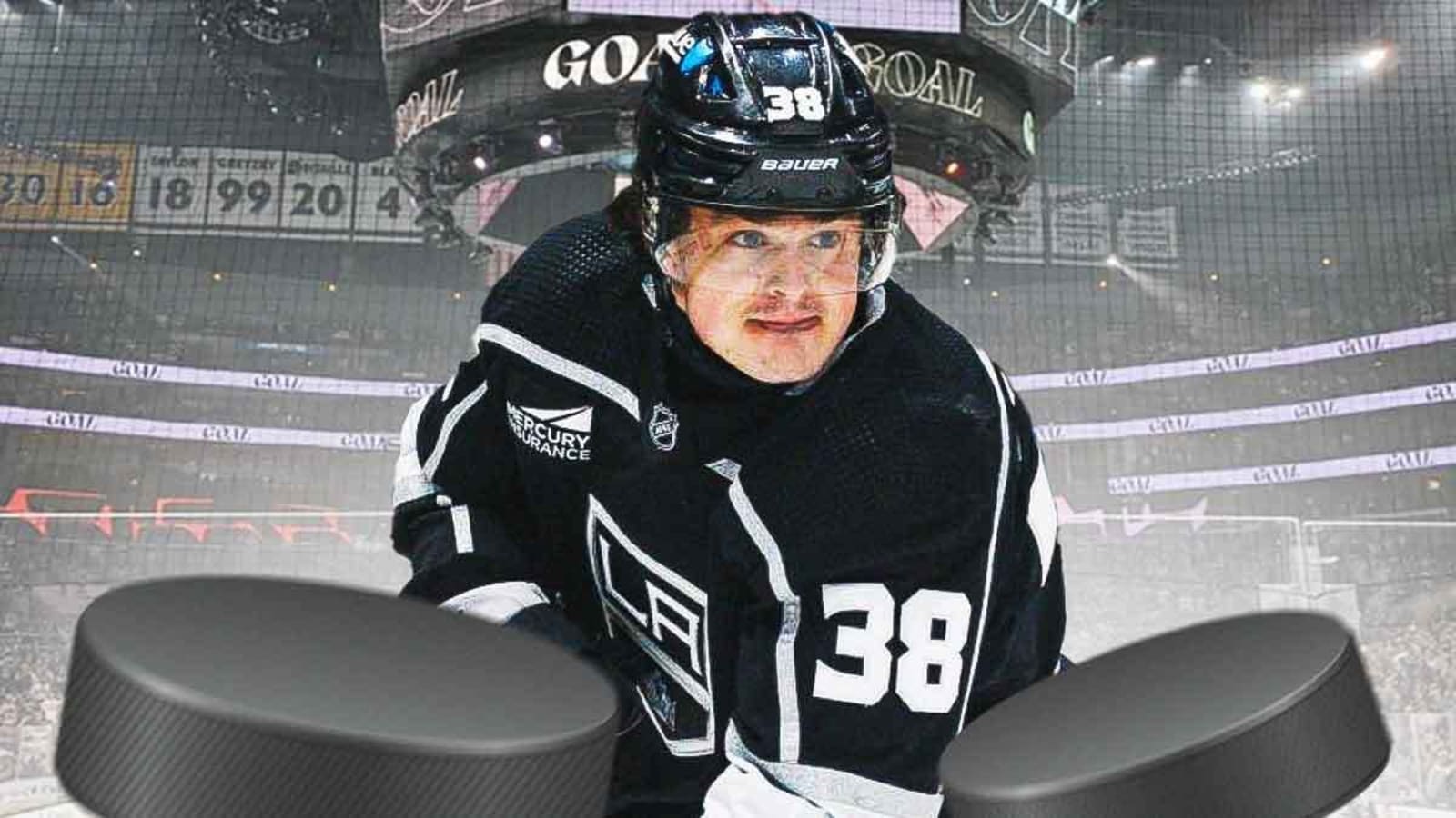 Kings’ Alex Turcotte reveals career regret fueling early breakout