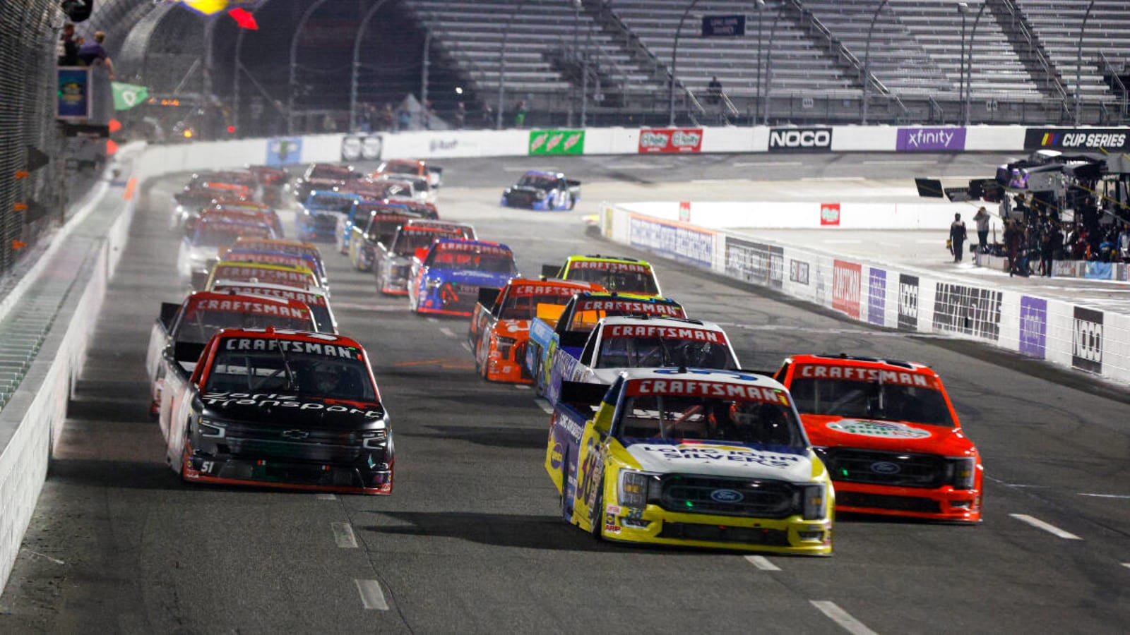 Fans Upset About How NASCAR Handled Martinsville Truck Series Race in