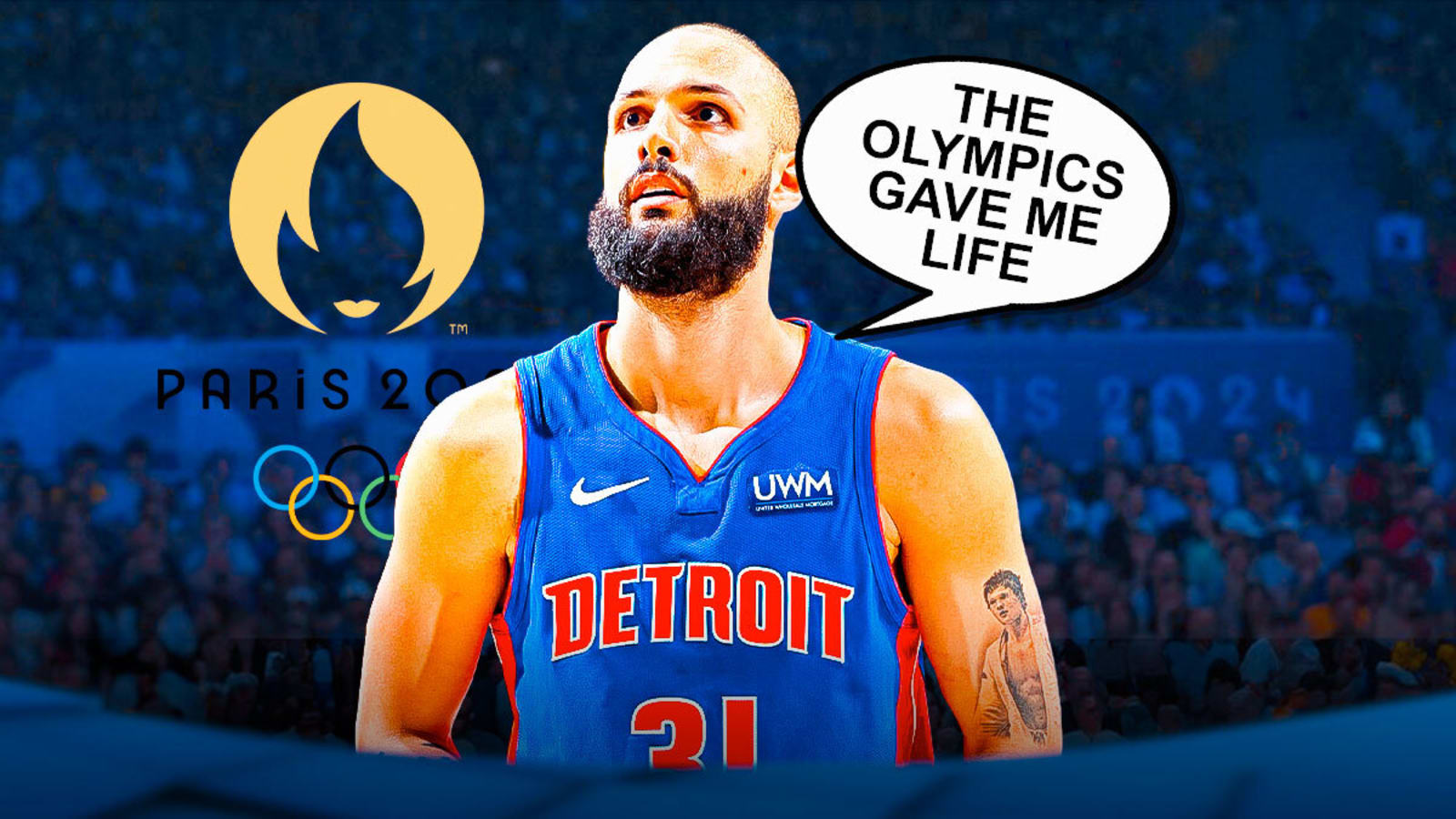 Pistons’ Evan Fournier shades Detroit with Olympics admission