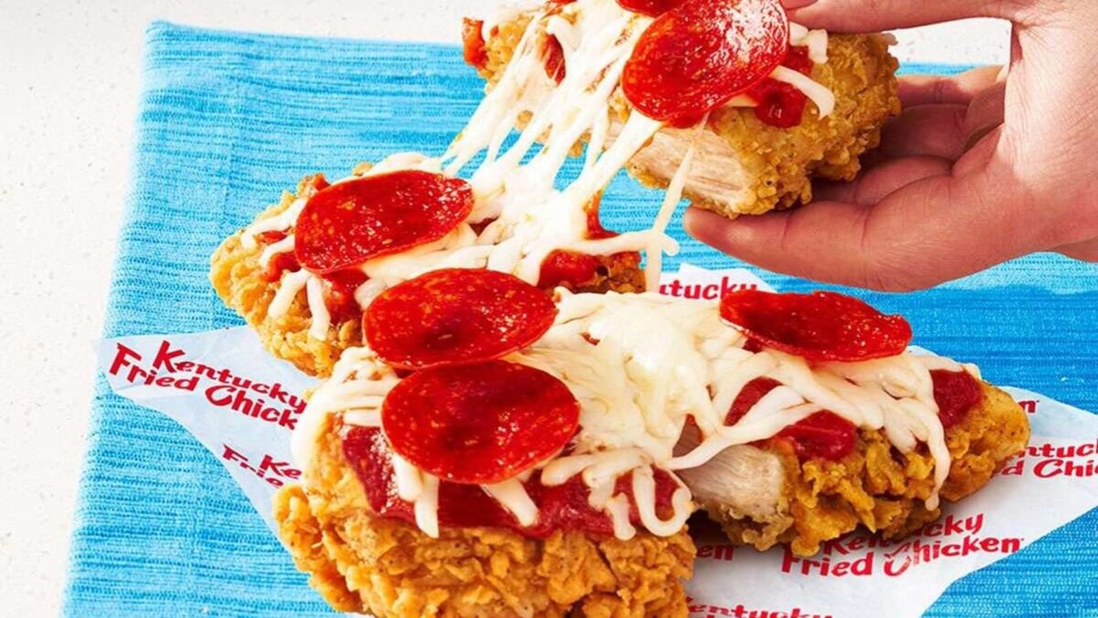KFC’s Chizza Is a Fried Chicken Pizza