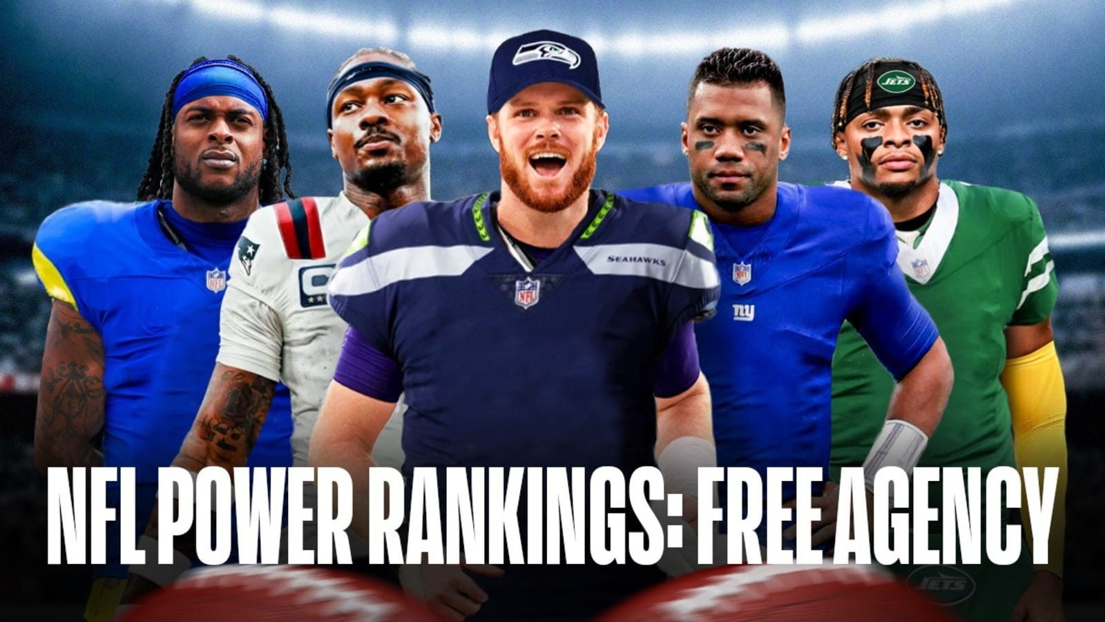 NFL Power Rankings: Biggest addition, loss for all teams in 2025 free agency