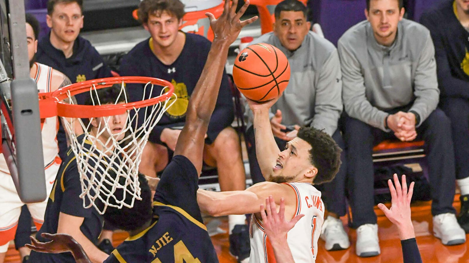 Brad Brownell reveals Chase Hunter injury after Clemson basketball win over Notre Dame