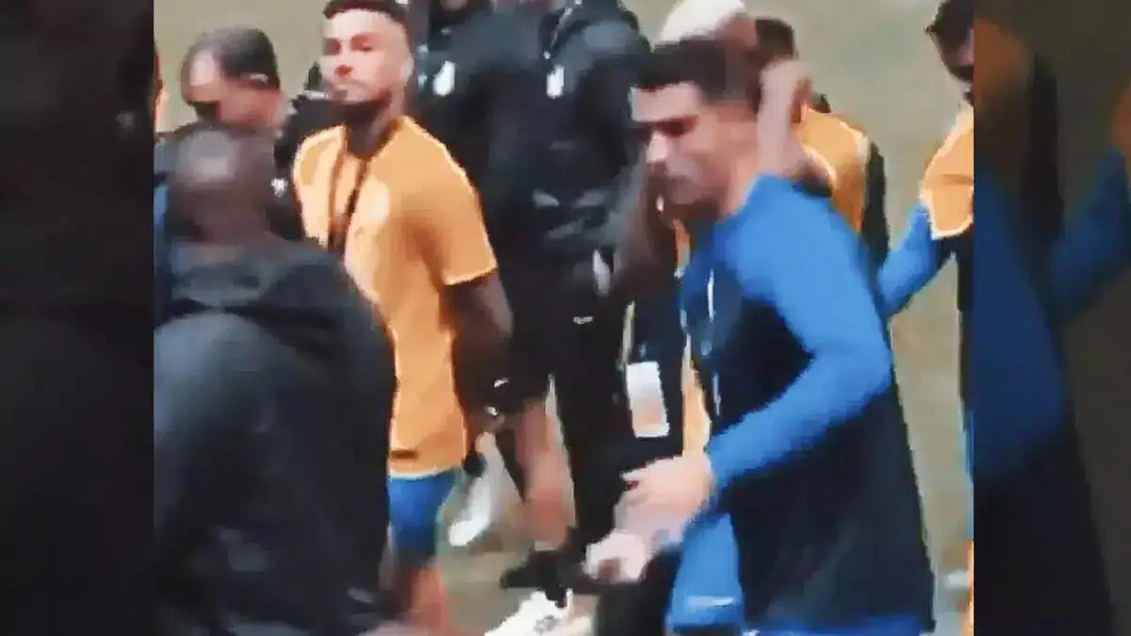 Cristiano Ronaldo throws his runners-up medal into the crowd after Al Nassr loss