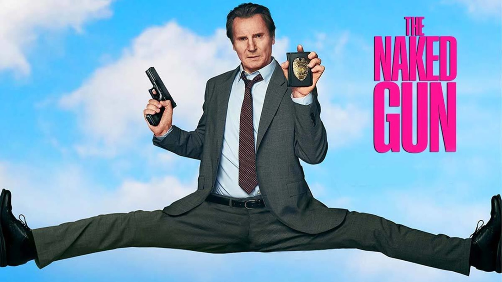 'The Naked Gun' reboot teaser has Liam Neeson disguised as a little girl