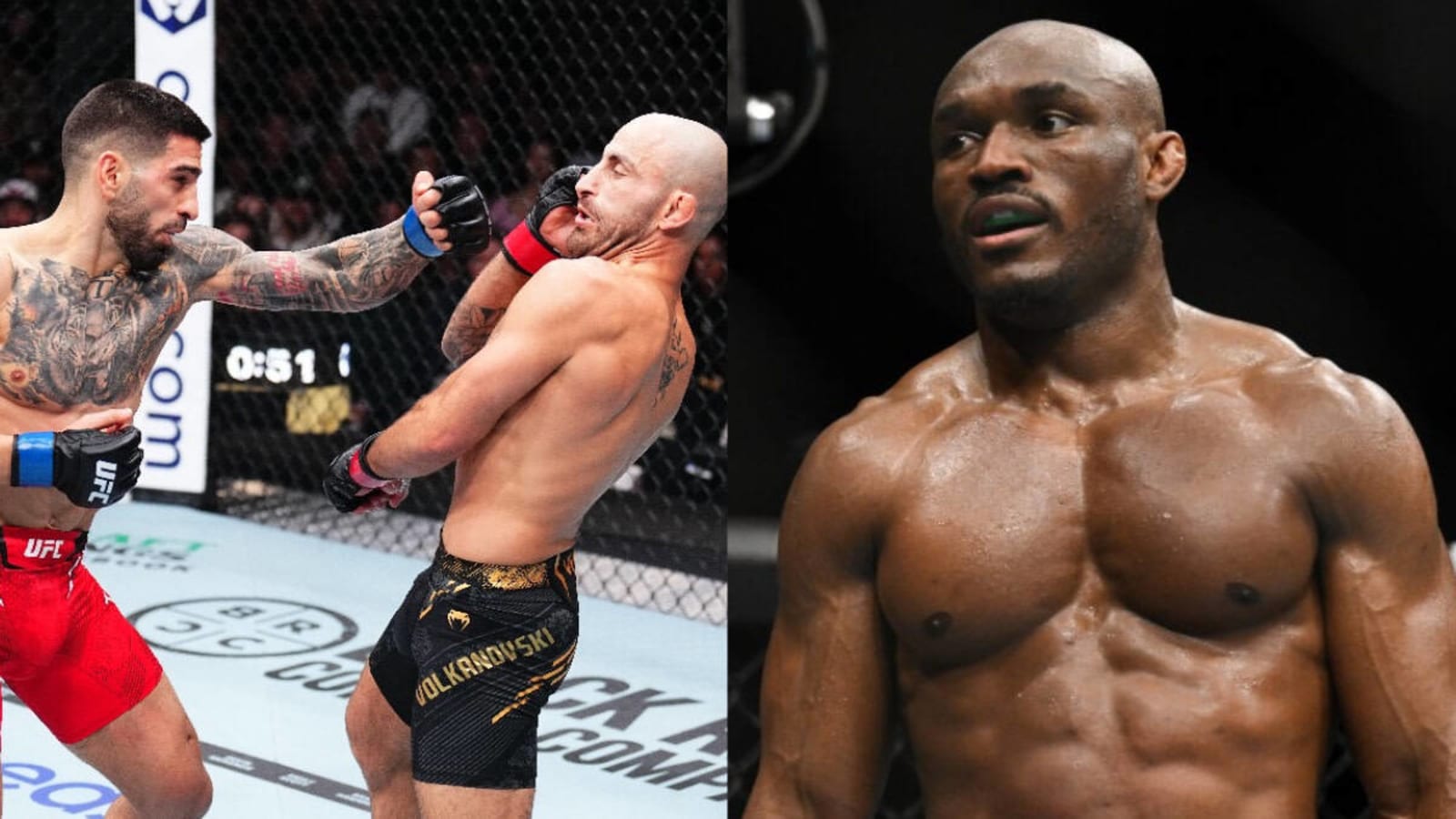 UFC 298 Aftermath: Watch Kamaru Usman&#39;s Live Reaction to Ilia Topuria&#39;s KO Win