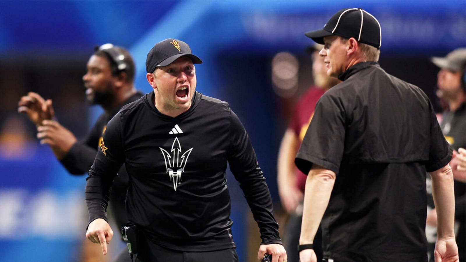 Arizona State’s Kenny Dillingham breaks silence on non-targeting call on Texas